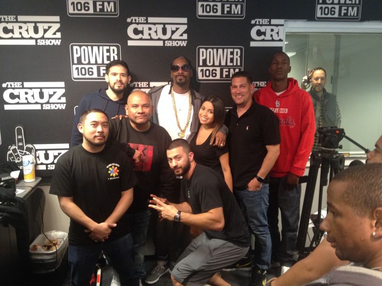 Power 106, Snoop Dogg, J Cruz, E Man, Krystal Bee, Jeff Gee