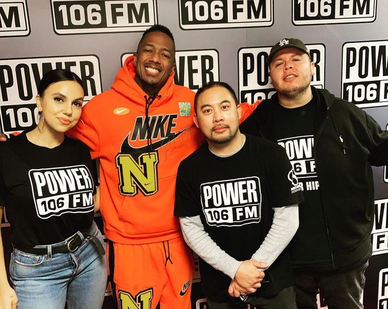 Nick Cannon Mornings, KPWR, Power 106, Los Angeles, 
