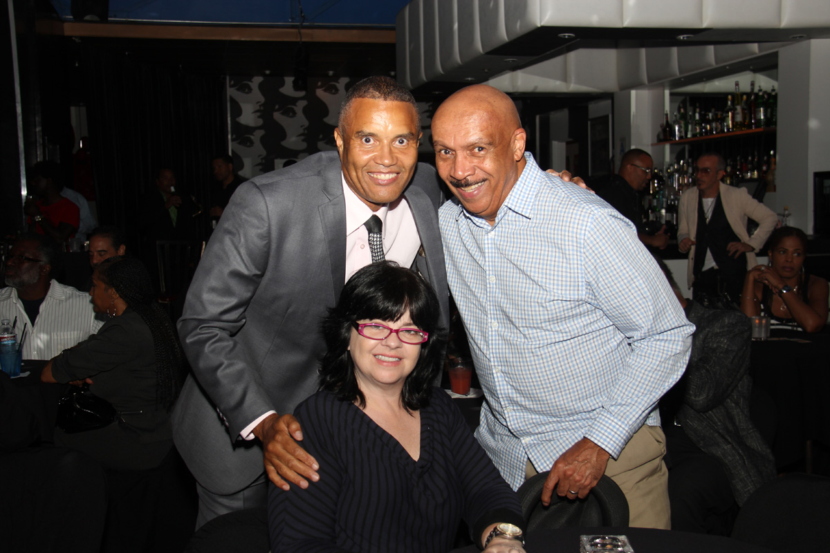 Johnny Britt with Jerry and Maggie