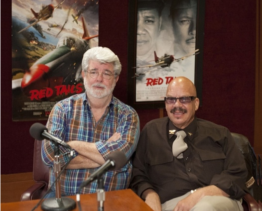 George Lucas talks with Tom Joyner
