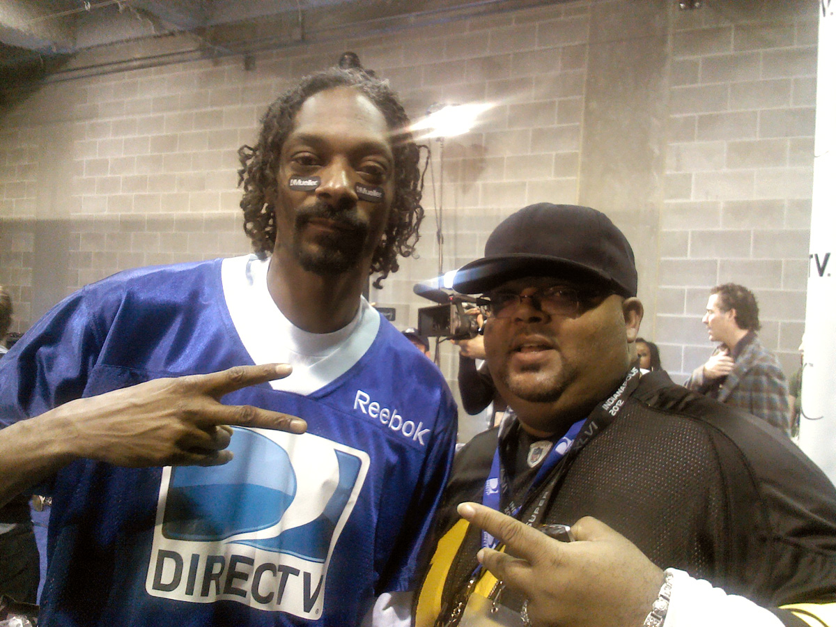 Brion O' Brion hangs with Snoop Dogg