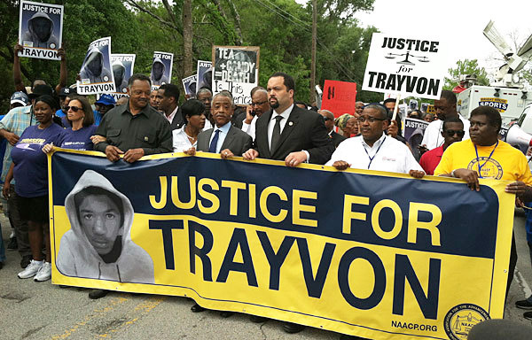 March in honor of Trayvon Martin