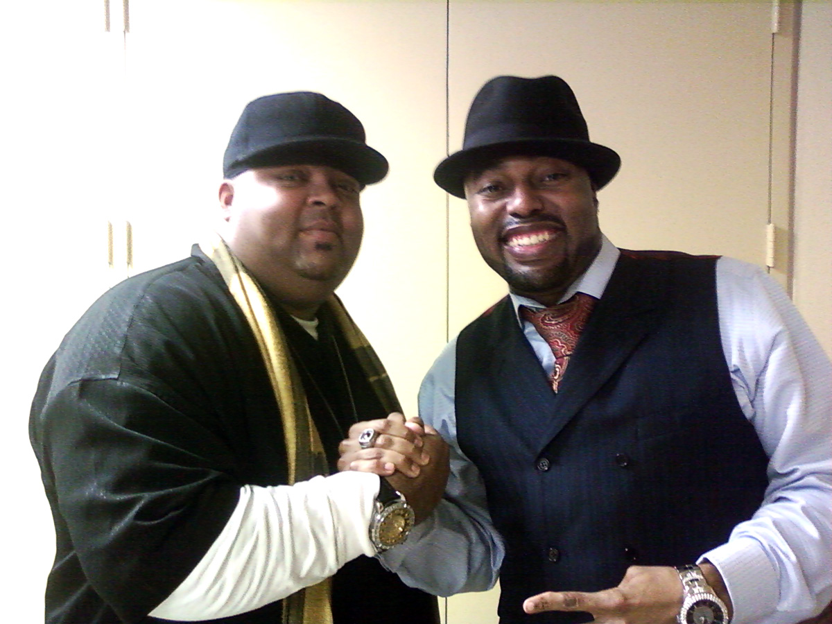 Comedian D. Elli$ hangs with Brion O'Brion