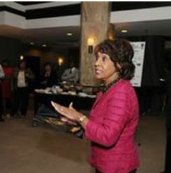 Maxine Waters  at the 37th Nabob Conference