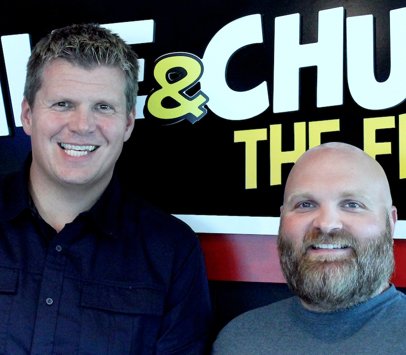 as the BEASLEY Active Rock WRIF/DETROIT morning team of DAVE HUNTER and CHA...