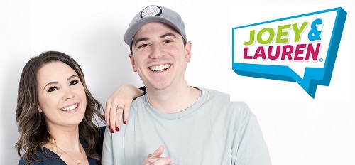 'Joey & Lauren In The Morning' Added At KEZE (Hot 96.9)/Spokane