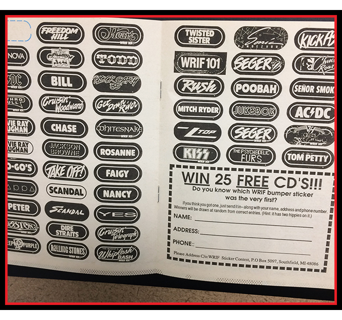 Rock Focus Riffing With WRIF/Detroit