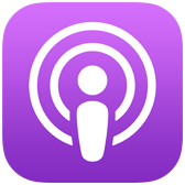 Apple Podcasts logo